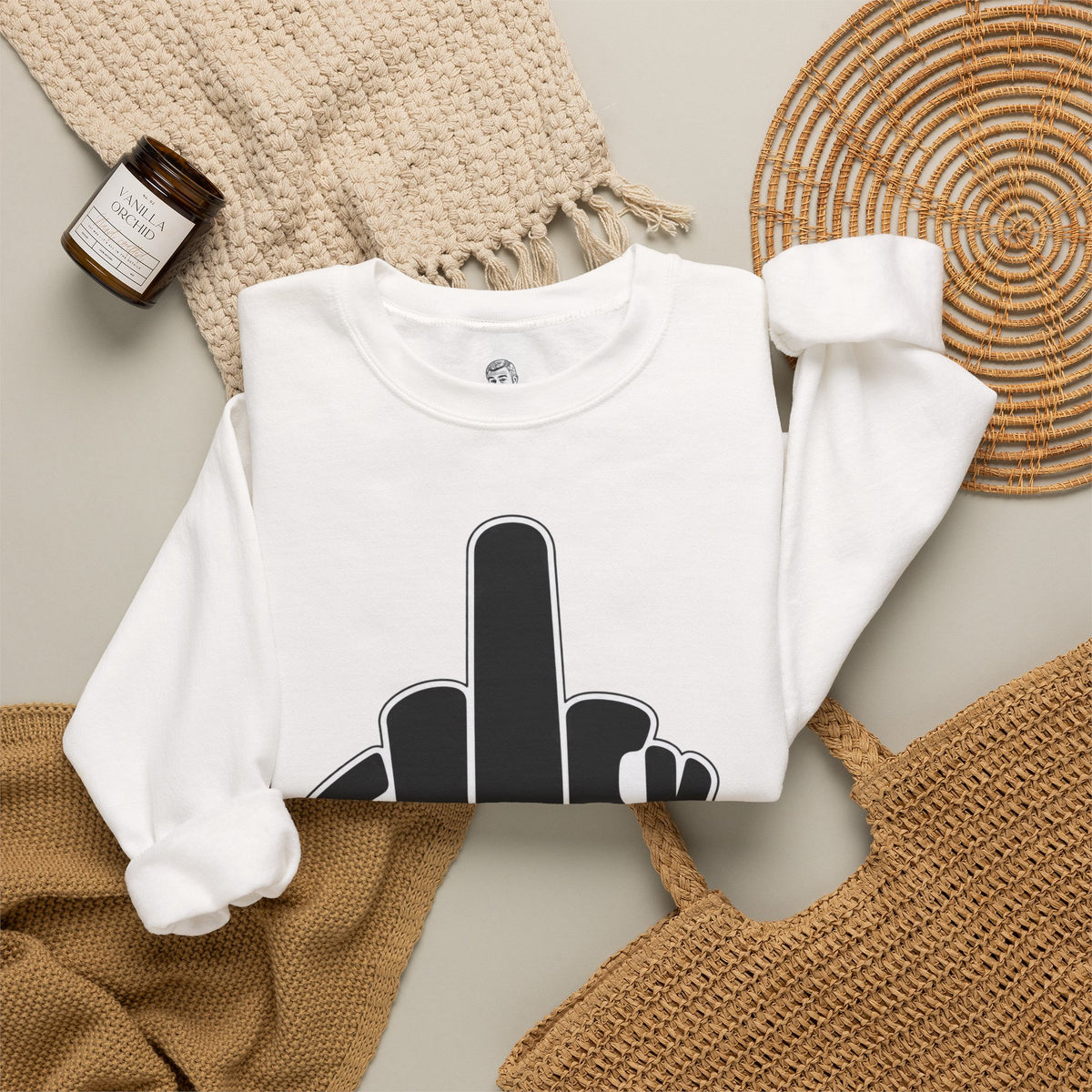 F*CK YOU – Come Get Some Middle Finger Sweatshirt