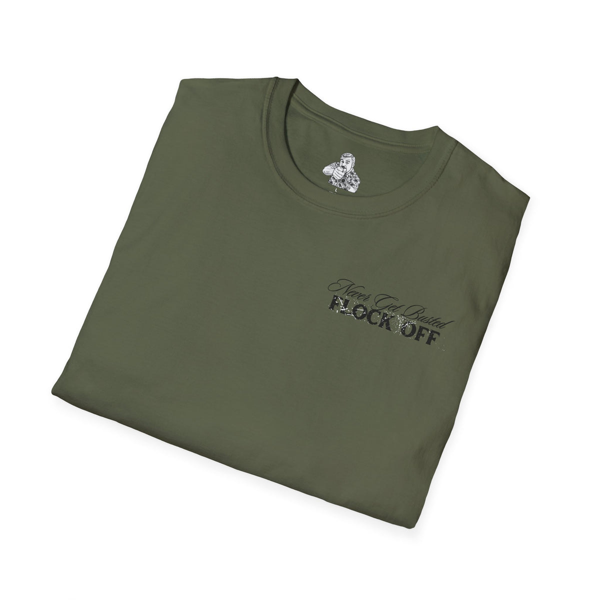 Flock Off – Classic Chest Logo Tee