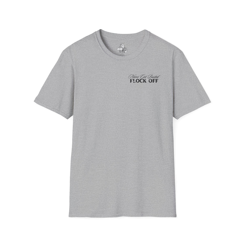 Flock Off – Classic Chest Logo Tee