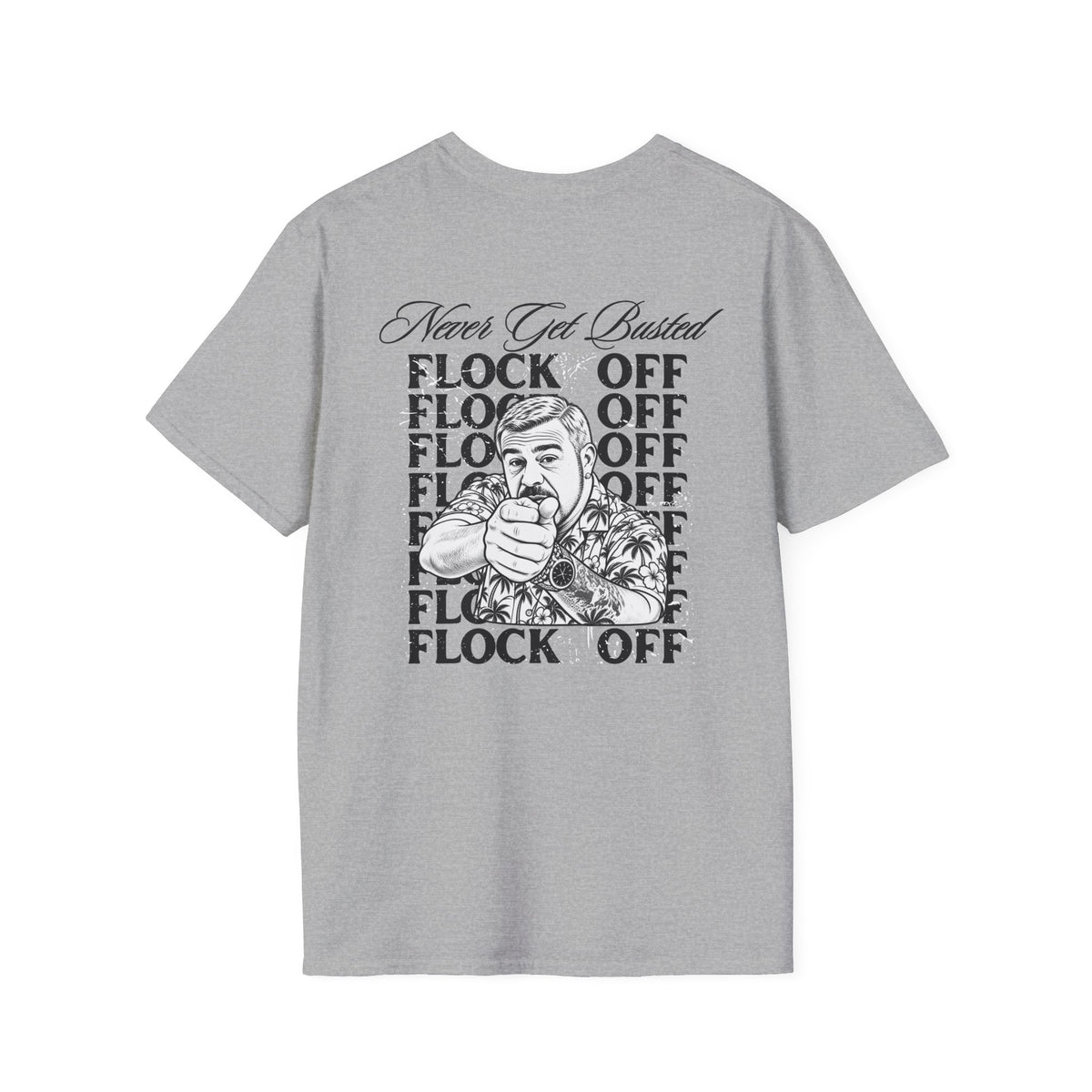Flock Off – Classic Chest Logo Tee