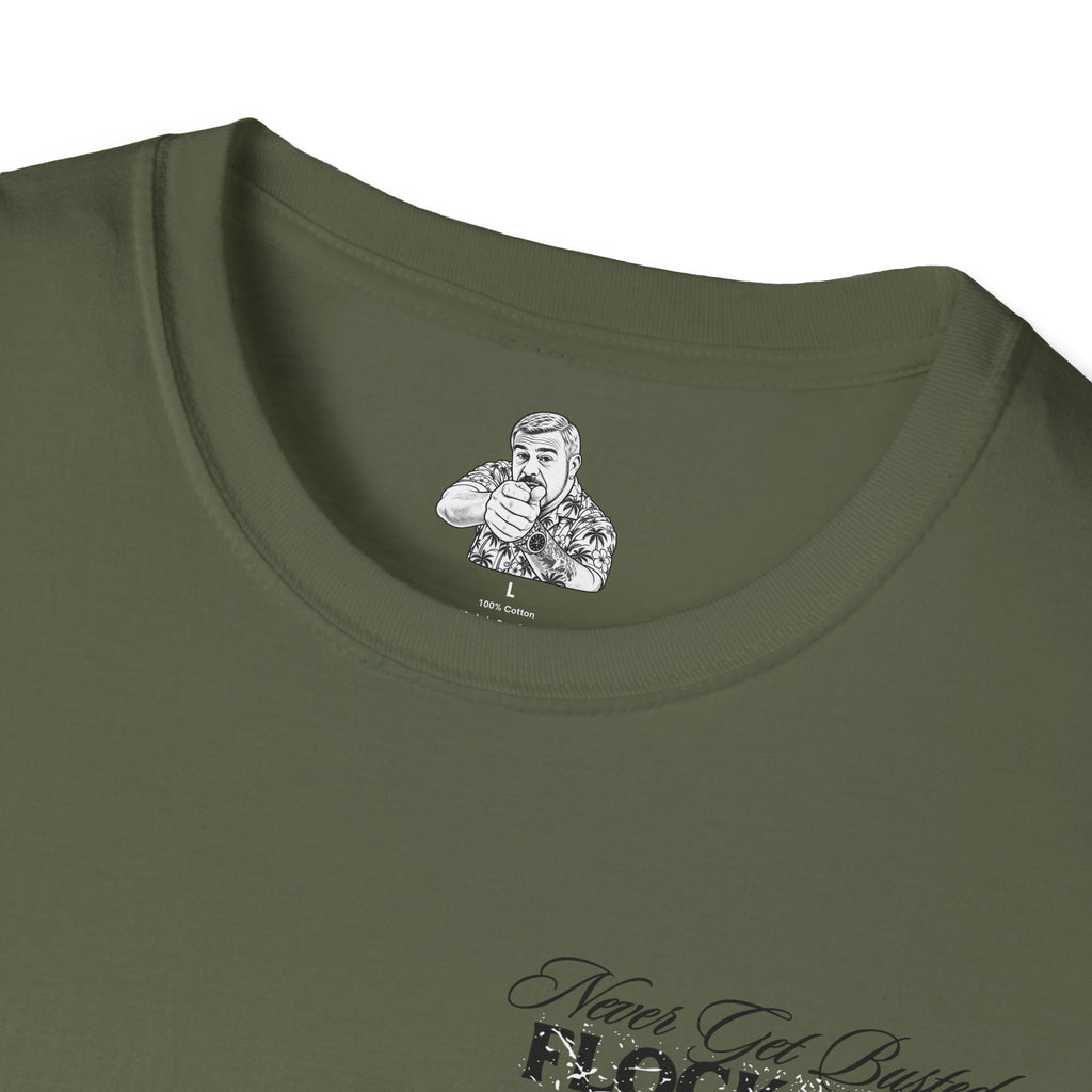 Flock Off – Classic Chest Logo Tee