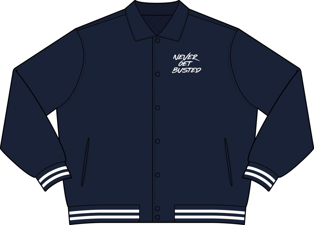NGB Busting Cops Varsity Jacket