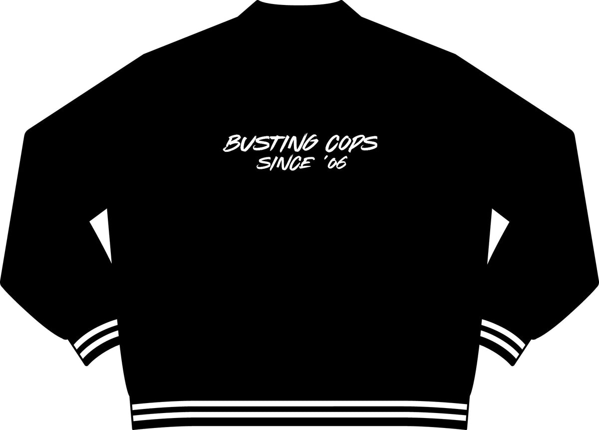 NGB Busting Cops Varsity Jacket