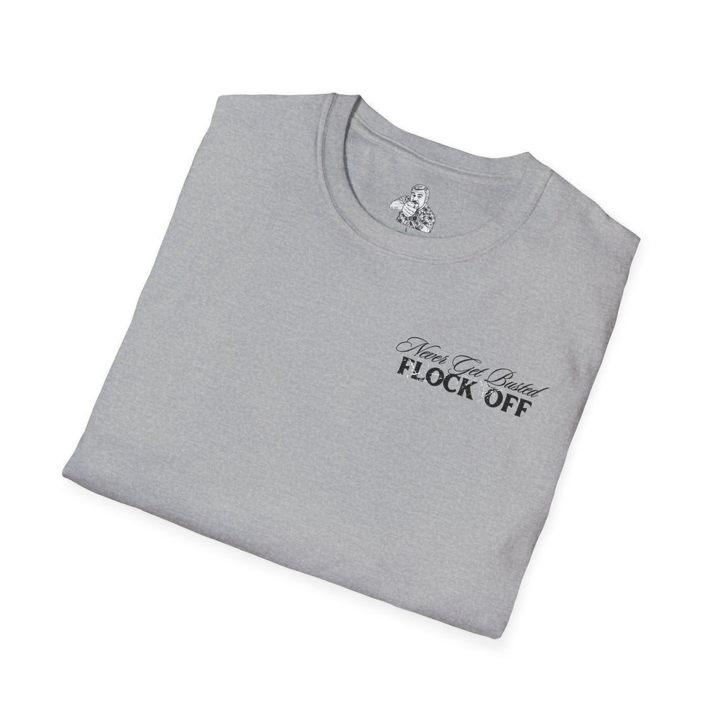 Flock Off – Classic Chest Logo Tee